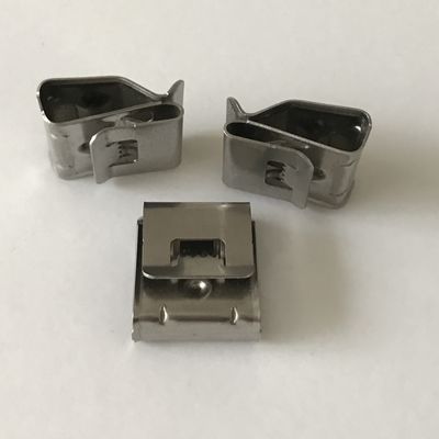 Stainless Steel 304 Solar Cable Clip PV Metal Frame Clips Anti Corrosion