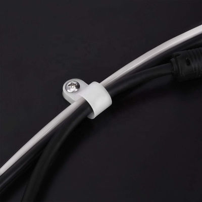 R25 MM Black PE Plastic Wire Clip Holder Household Self Adhesive Cable Clips