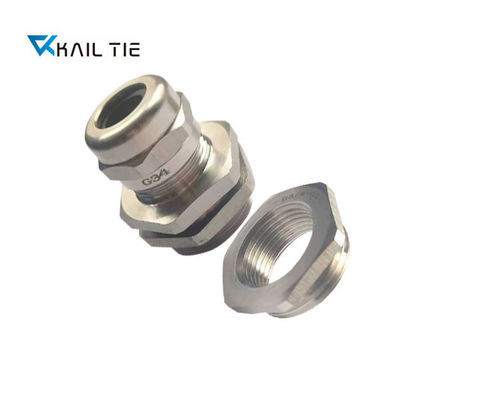 Metal Cable Accessories 304 Stainless Steel Cable Gland For G3/4-G1 Metal Thread Adapter