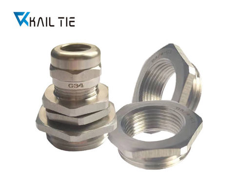 Metal Cable Accessories 304 Stainless Steel Cable Gland For G3/4-G1 Metal Thread Adapter