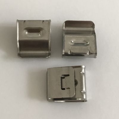 OEM PV Solar Cable Clip Corrosion Resistant Stainless Steel Frame Wire Clips