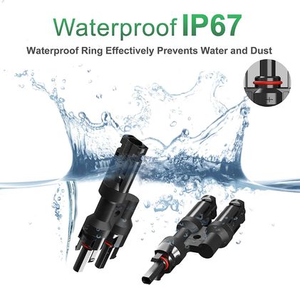 CE 1500V Solar Panel DC Connector Waterproof IP68 MC4 PV Connector